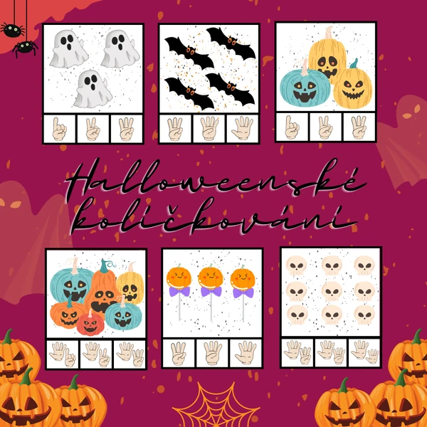 Halloweenské kolíčkování 