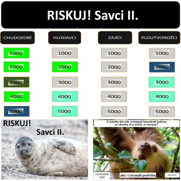 RISKUJ! Savci II.