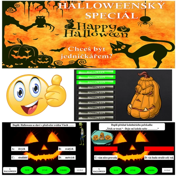 Chceš být jedničkářem? Halloweenský speciál