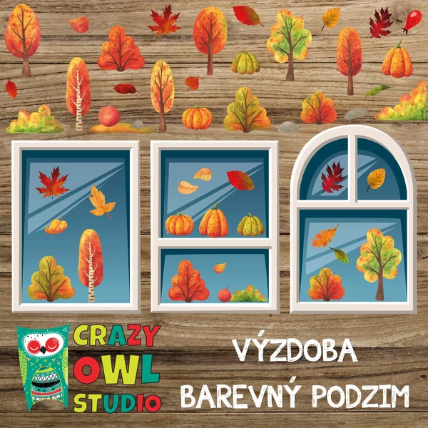 VÝZDOBA - barevný podzim