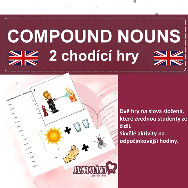 Compound nouns 2 chodící hry