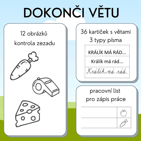 Dokonči větu