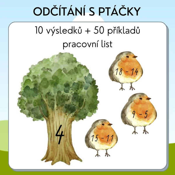 Odčítáme s ptáčky