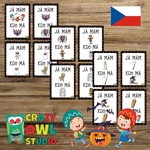 Já mám, kdo má HALLOWEEN – CZ i ENG