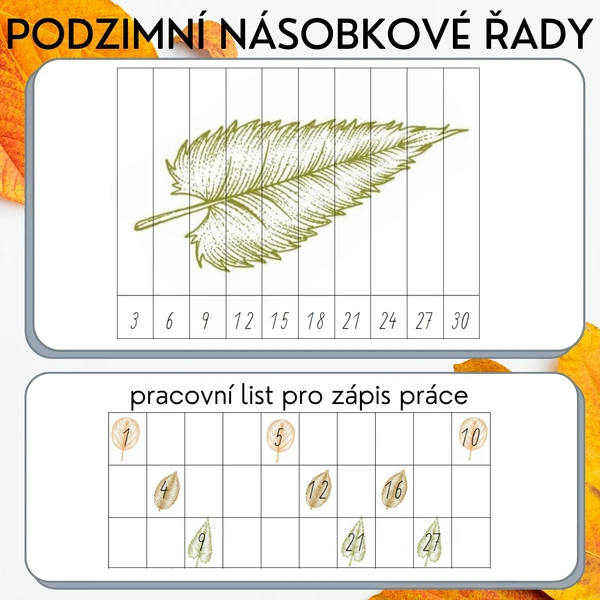 Podzimní násobkové řady