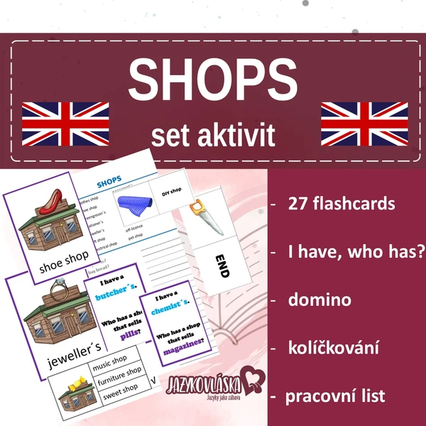 Shops set aktivit