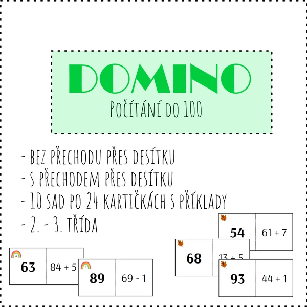 Domino (počítání do 100)