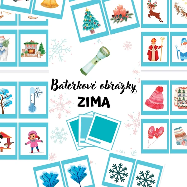 Baterkové obrázky - ZIMA 