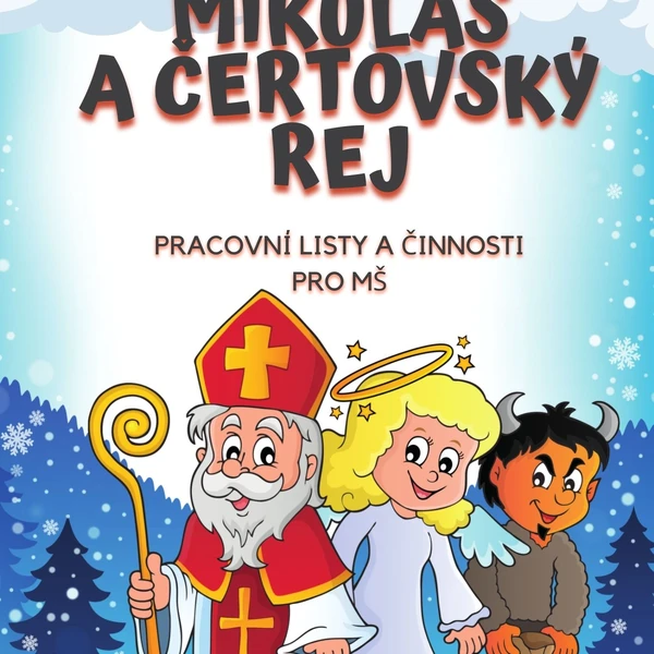 Mikuláš a čertovský rej - pracovní listy a činnosti