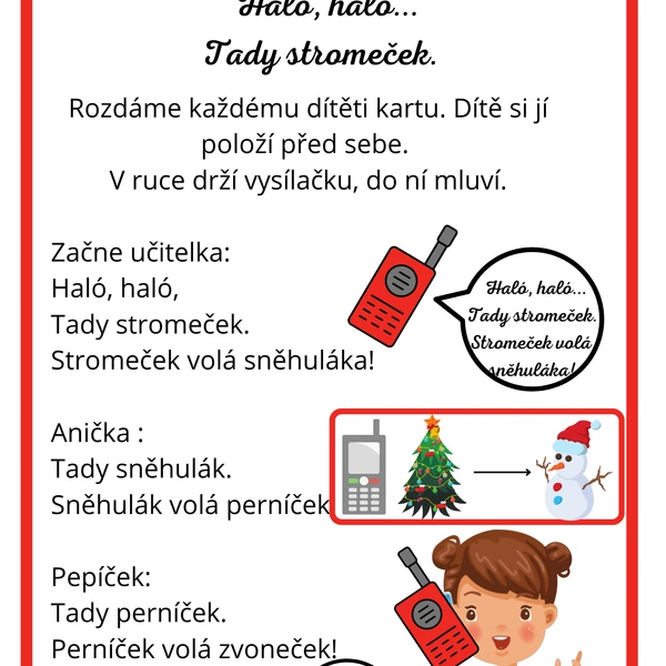 HRA VYSÍLAČKY-VÁNOCE