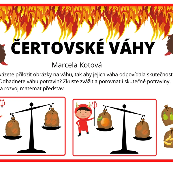 čertovské váhy