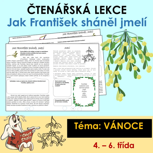 Čtenářská lekce - Jak František sháněl jmelí