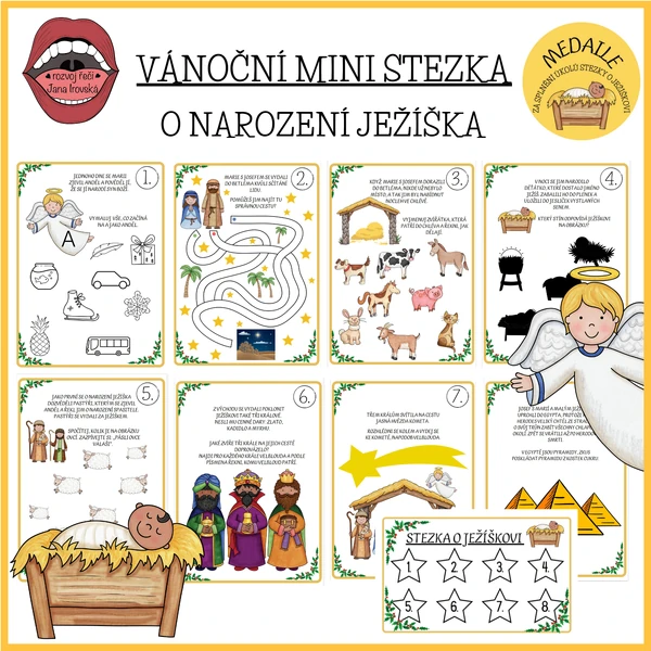 VÁNOČNÍ MINI STEZKA: O NAROZENÍ JEŽÍŠKA 