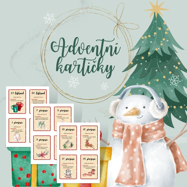 Adventní kartičky
