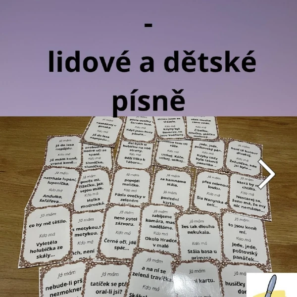 Já mám, kdo má - lidové a dětské písně