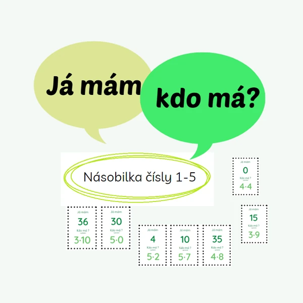 Násobilka - Já mám, kdo má?