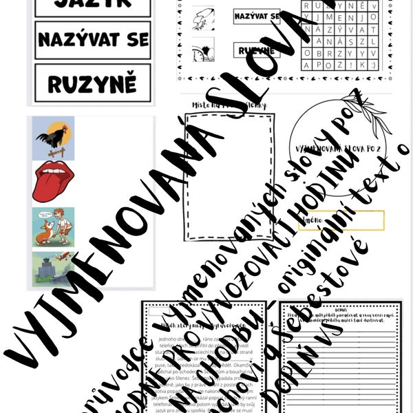 Vyjmenovaná slova po Z - bojovka běhačka, knížečka