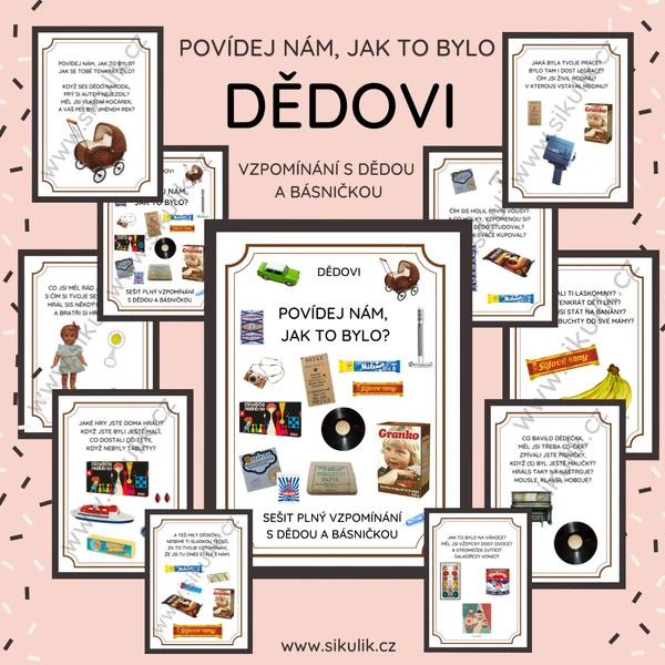 DĚDOVI SEŠIT VZPOMÍNÁNÍ S BÁSNIČKOU