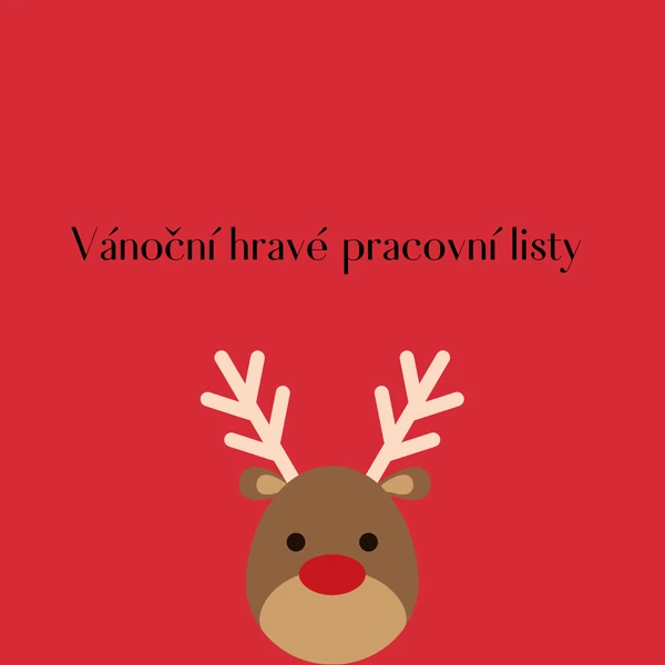 Vánoční hravé pracovní listy