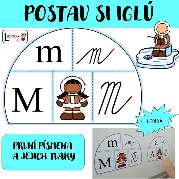 Postav si iglú - aneb první písmenka