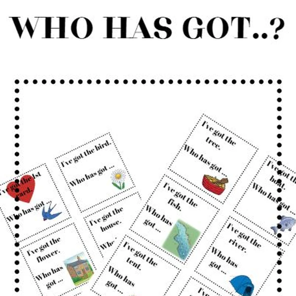 I've got... Who has got..? OUTDOORS