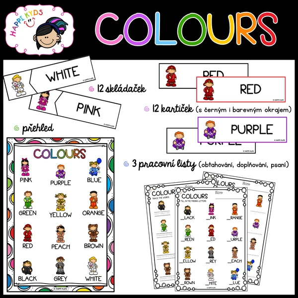 KIDS and COLOURS - sada