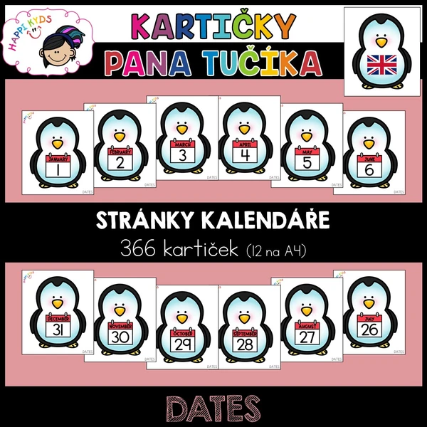 Kartičky pana Tučíka - DATES