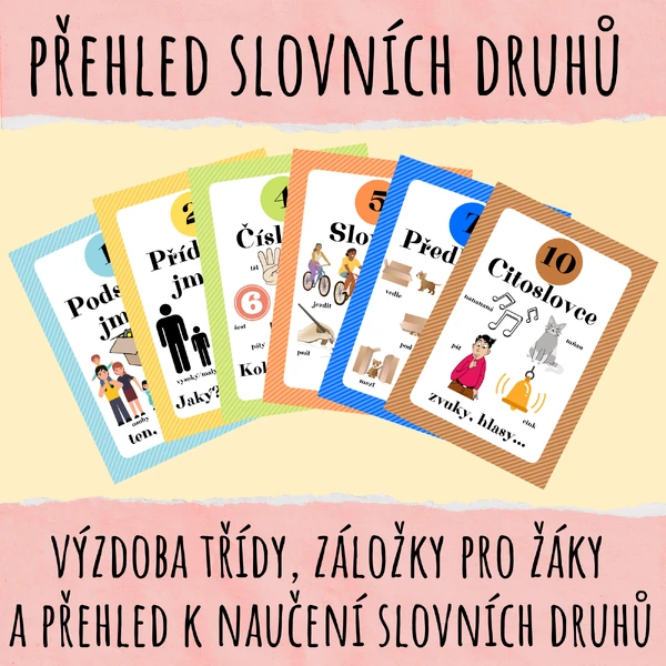 Přehled slovních druhů