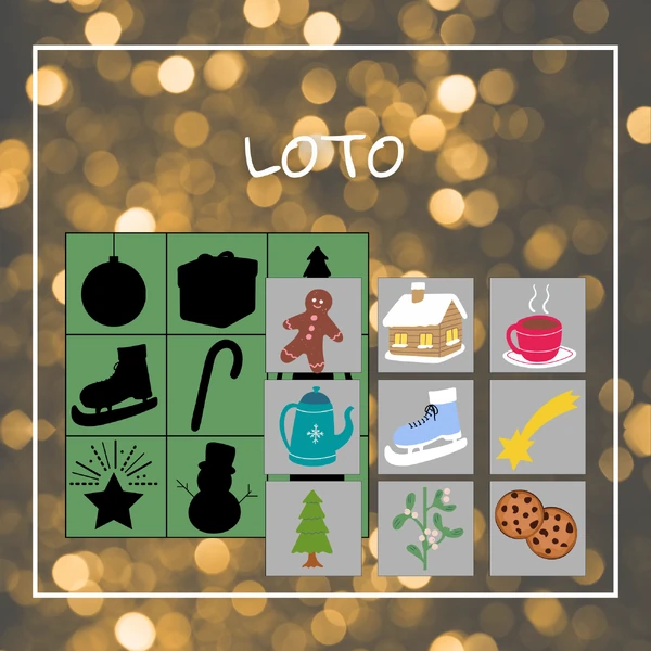 Loto - zimní motivy