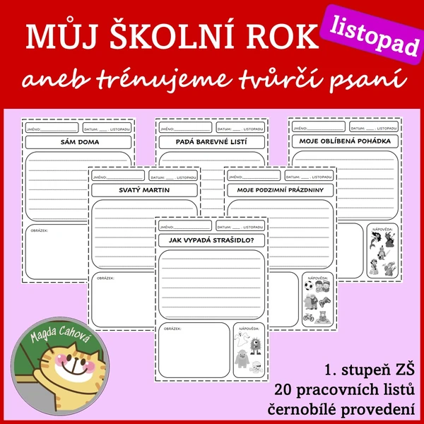 Můj školní rok - listopad