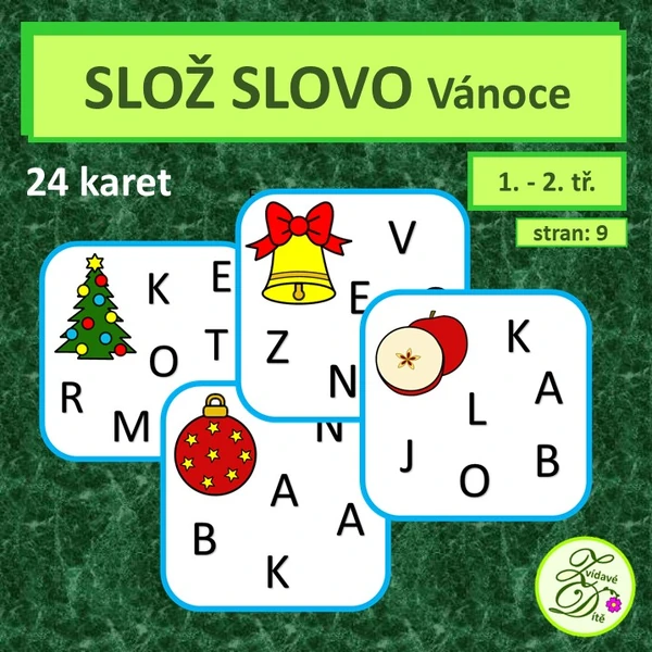 Slož slovo - Vánoce