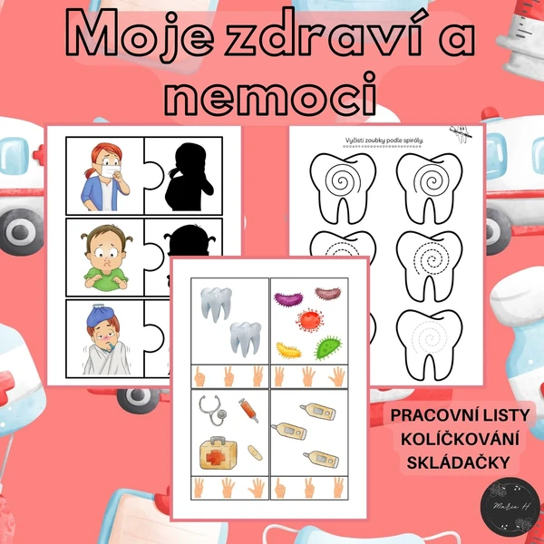 Moje zdraví a nemoci, soubor aktivit