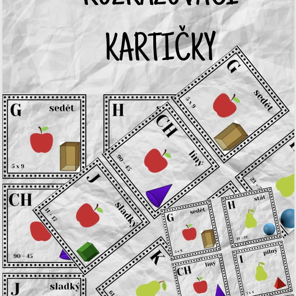 Rozřazovací kartičky