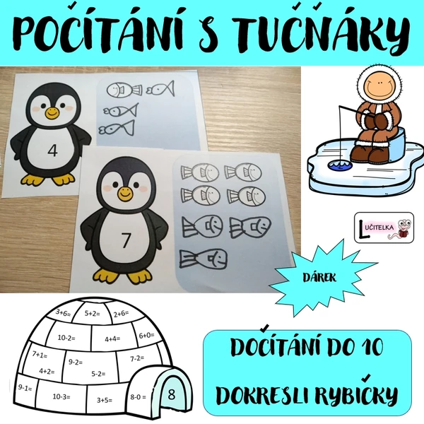 Počítání s tučňáky 