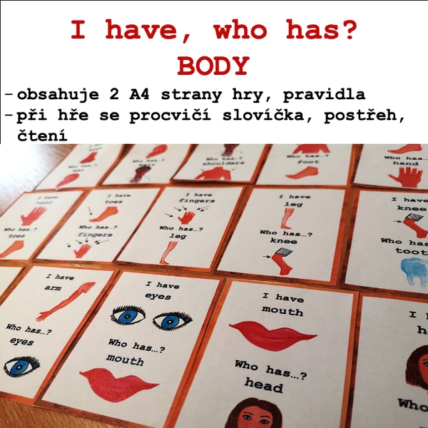 I have, who has? BODY