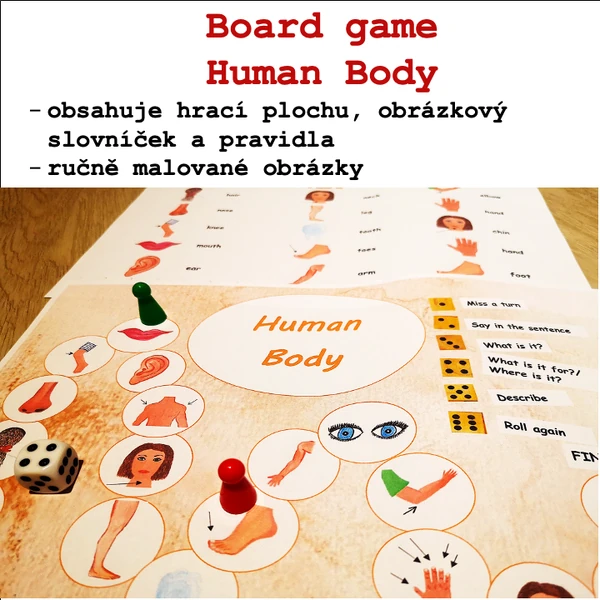 Board game - Human Body