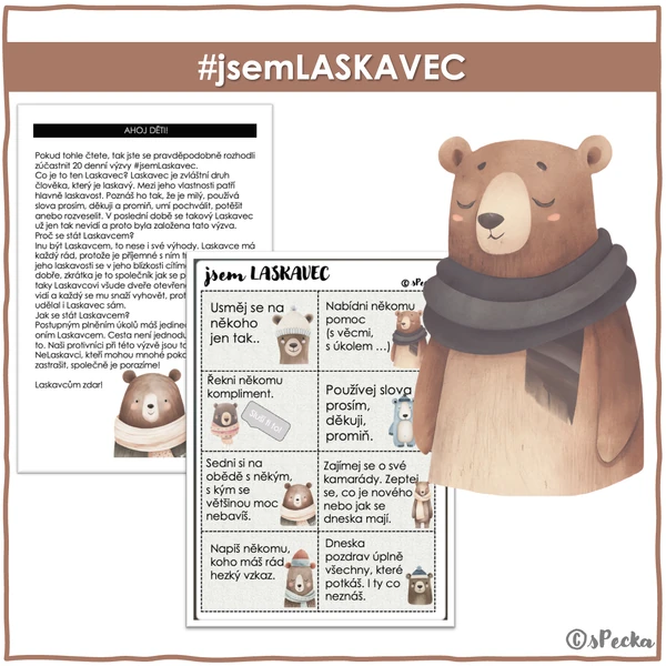 #jsemLASKAVEC