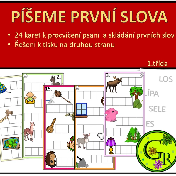 PÍŠEME PRVNÍ SLOVA