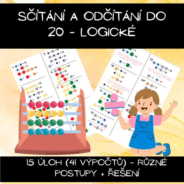 Sčítání a odčítání do 20 - logické