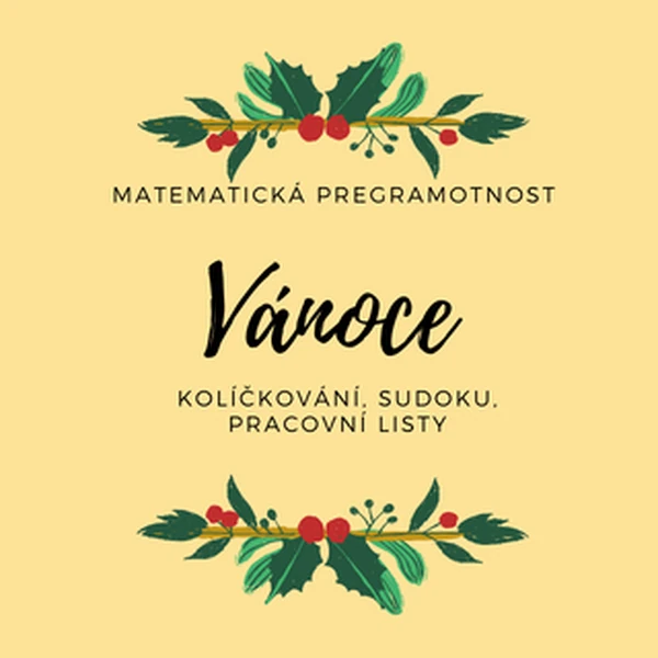 Vánoce - předmatematické představy