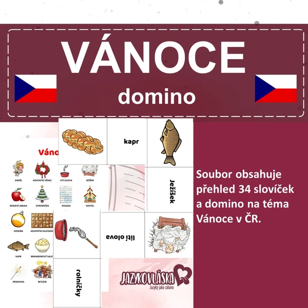 Vánoce domino