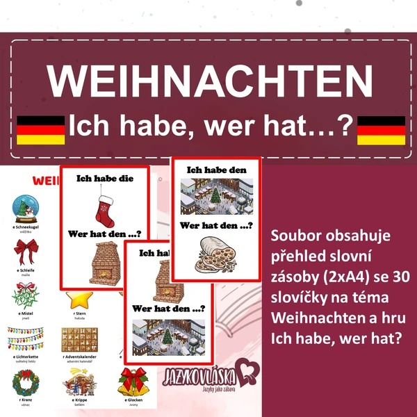 Weihnachten Ich habe, wer hat?