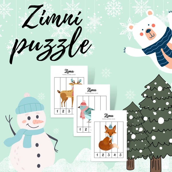 ZIMNÍ puzzle