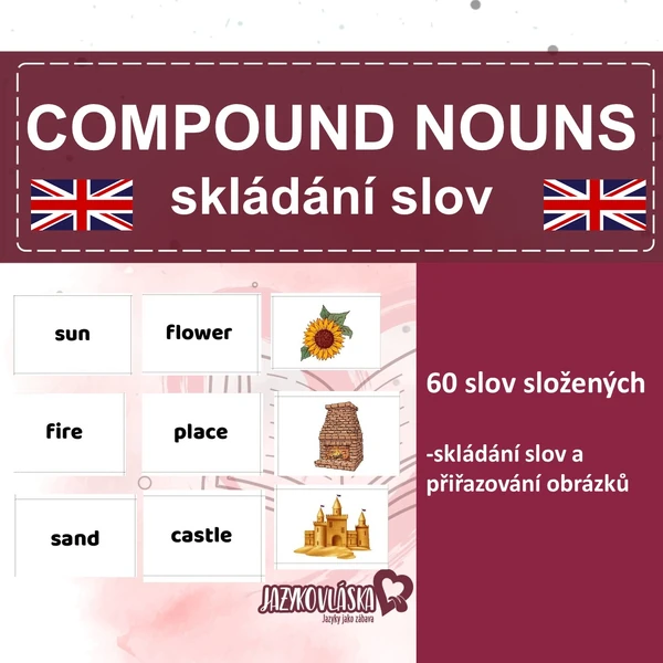 Compound nouns skládání slov