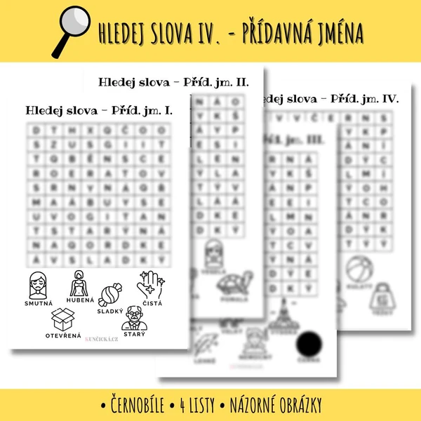 Hledej slova IV. - přídavná jména