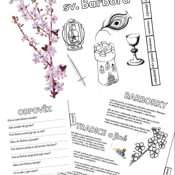 sv. Barbora - flipbook