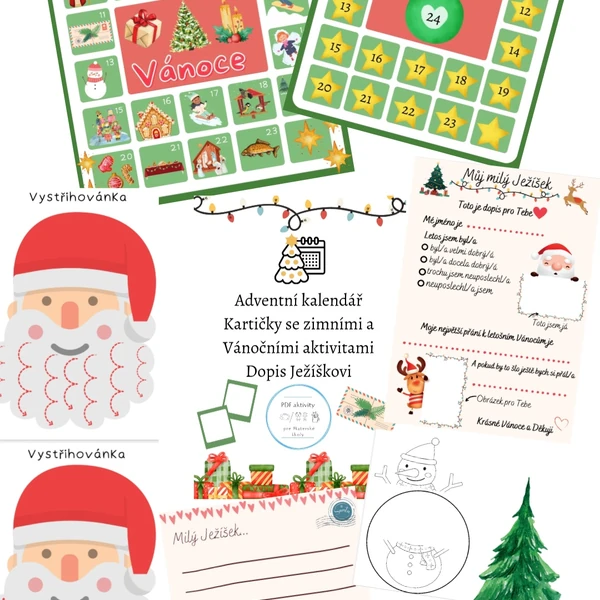 Adventní kalendář a jiné aktivity