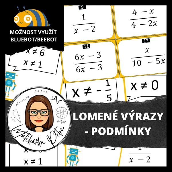 LOMENÉ VÝRAZY - PODMÍNKY