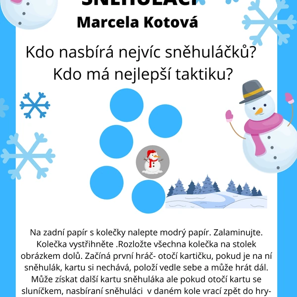 Sněhuláci-hra