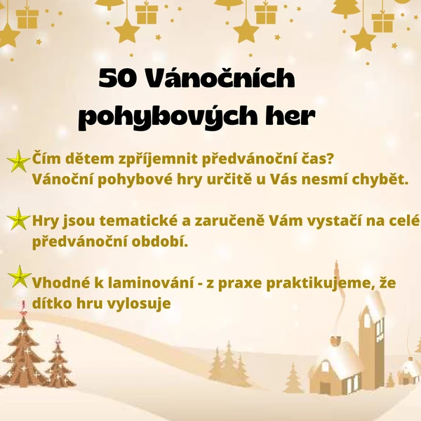 50 Vánočních pohybových her